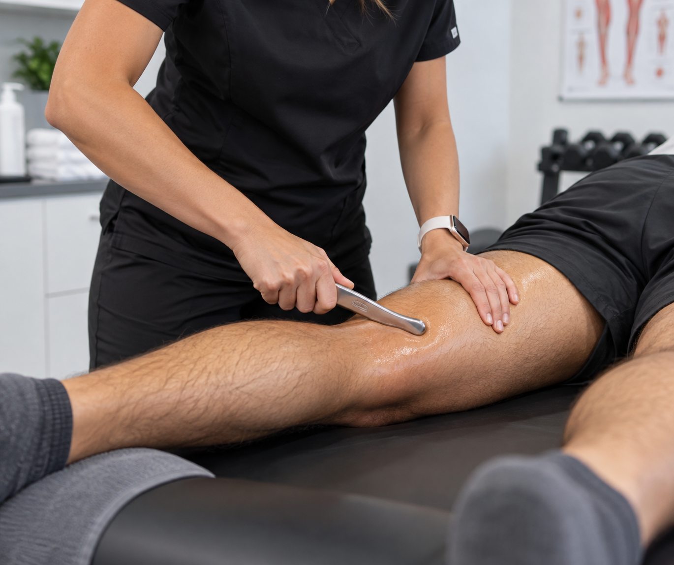 Graston Technique instrument-assisted soft tissue treatment